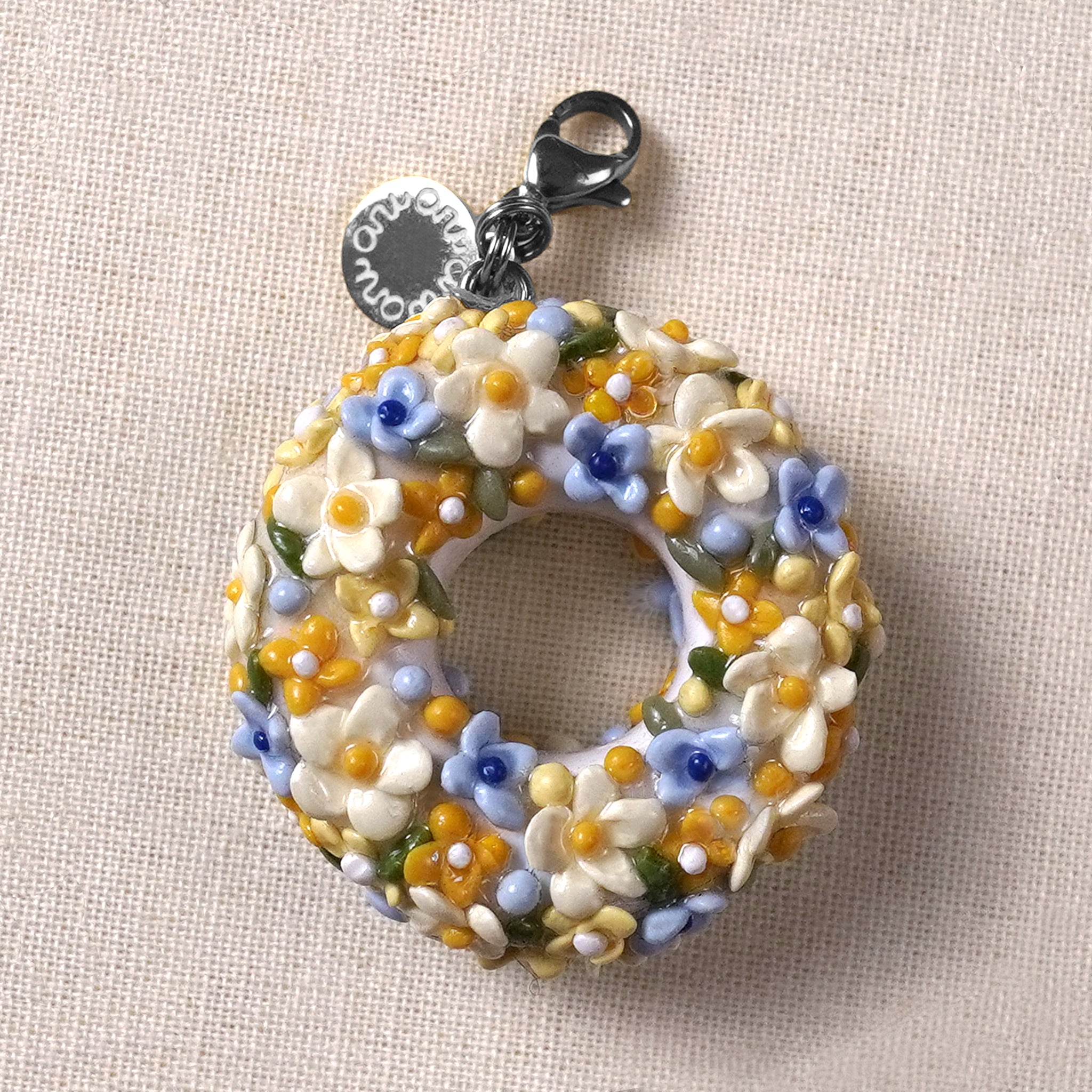 Flower Wreath Charm (Reserved)
