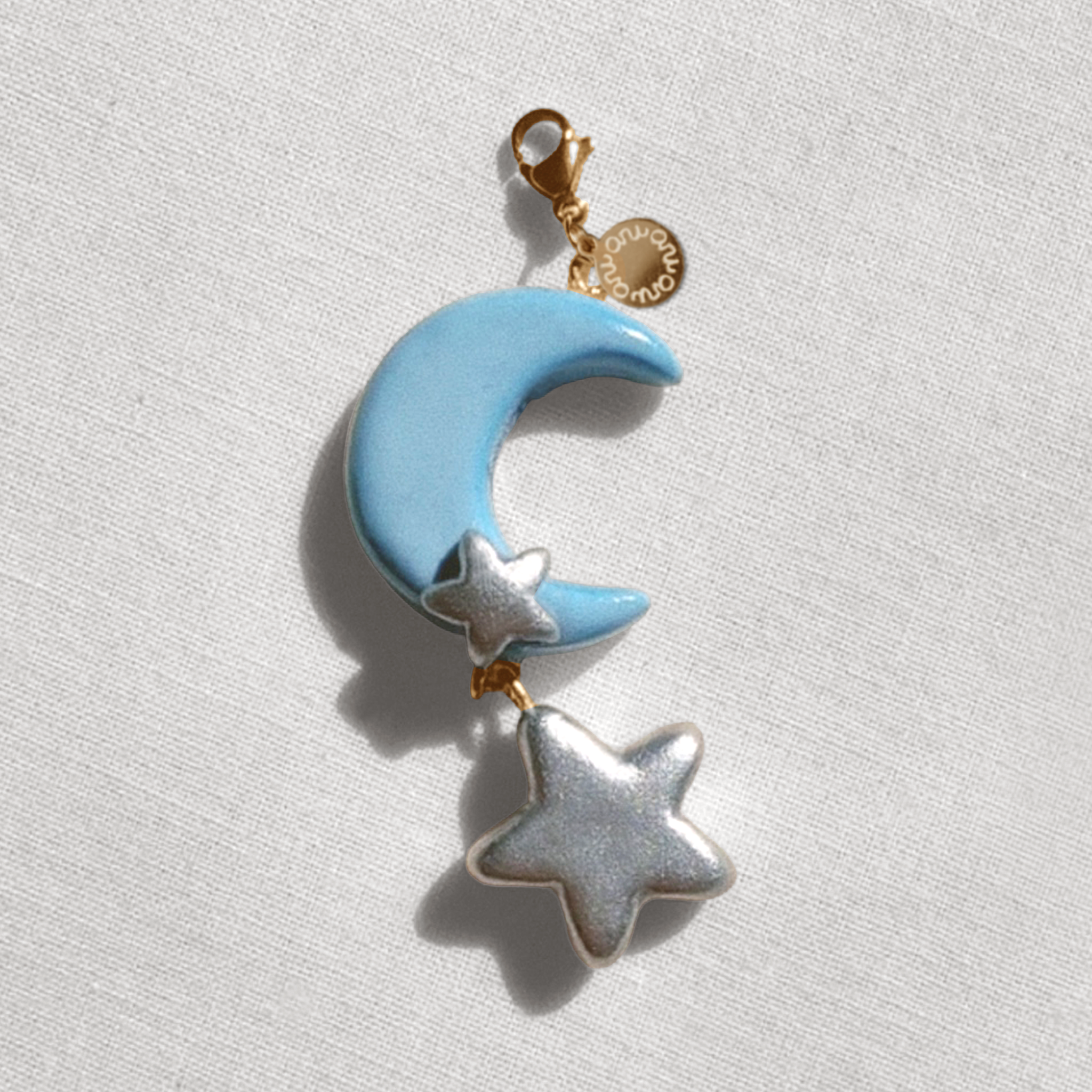 Moon & Star Charm